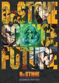 Dr. Stone: Science Future Part 2 promotional cover artwork