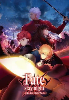 Fate/stay night: Unlimited Blade Works promotional cover artwork