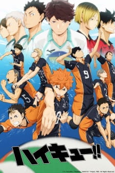 Haikyuu!! promotional cover artwork