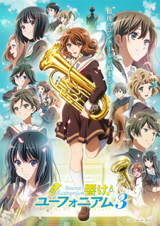 Hibike! Euphonium 3 promotional cover artwork