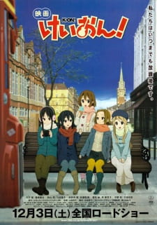 K-On! Movie promotional cover artwork