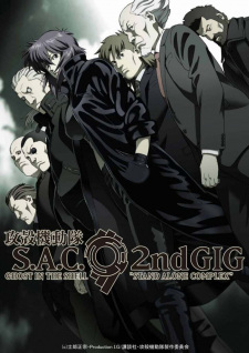 Koukaku Kidoutai: Stand Alone Complex 2nd GIG promotional cover artwork