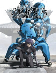 Koukaku Kidoutai: Stand Alone Complex promotional cover artwork