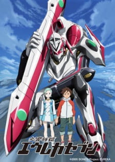 Koukyoushihen Eureka Seven promotional cover artwork