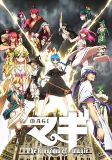 Magi: The Kingdom of Magic promotional cover artwork