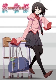 Owarimonogatari promotional cover artwork