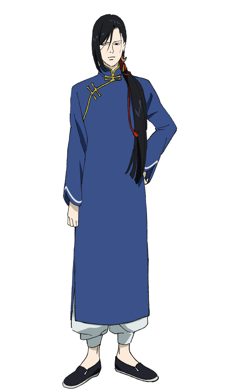 Lee Yut-Lung — official Banana Fish television anime character illustration