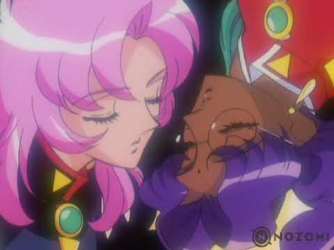 Utena Tenjou and Anthy Himemiya in the original television anime; preview frame from Nozomi Entertainment’s official episode 1 upload