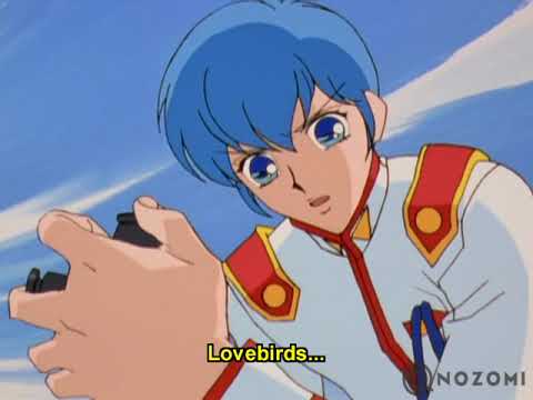 Miki Kaoru in Student Council uniform in the original Revolutionary Girl Utena television anime; Nozomi official episode 1 preview frame