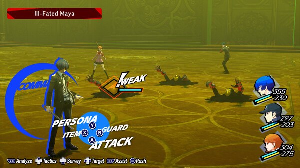 Persona 3 Reload publisher-provided game screenshot