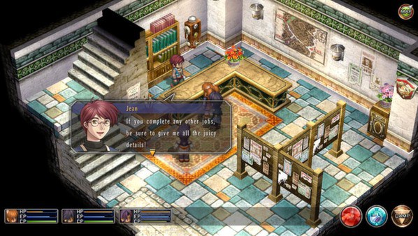 Trails in the Sky publisher-provided game screenshot