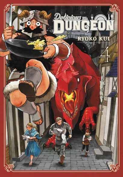 Delicious in Dungeon, Vol. 4 — official publisher catalog cover