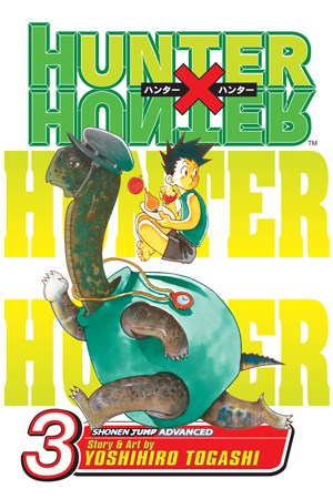Hunter x Hunter, Vol. 3 — official publisher catalog cover