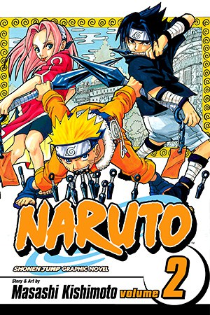 Naruto, Vol. 2 — official publisher catalog cover
