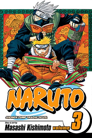 Naruto, Vol. 3 — official publisher catalog cover