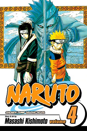 Naruto, Vol. 4 — official publisher catalog cover