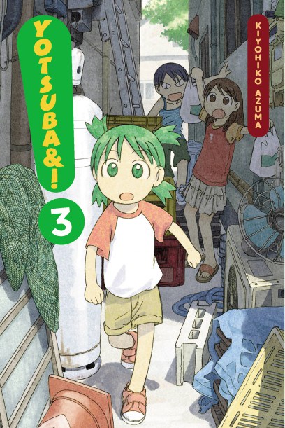 Yotsuba&!, Vol. 3 — official publisher catalog cover