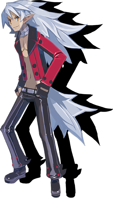 Fenrich character illustration from Disgaea 4 Complete+