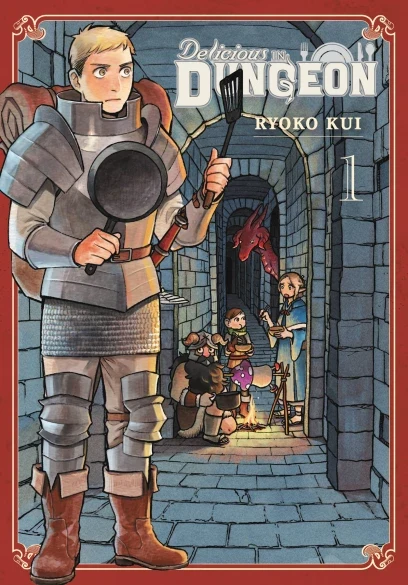 delicious in dungeon manga volume 1 cover