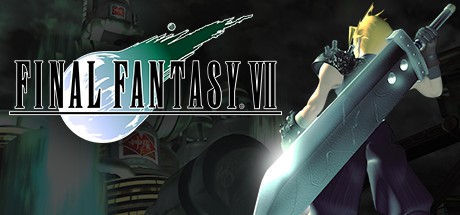 Final Fantasy VII official Steam store promotional header