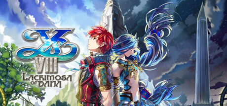 Ys VIII: Lacrimosa of DANA official Steam store promotional header